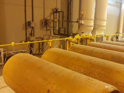 Gas chlorination – Salalah Sewage Treatment Plant