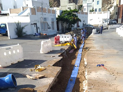 Rehabilitation of 300m Distribution Pipe at Wilayat Muscat (Governorate of Muscat)